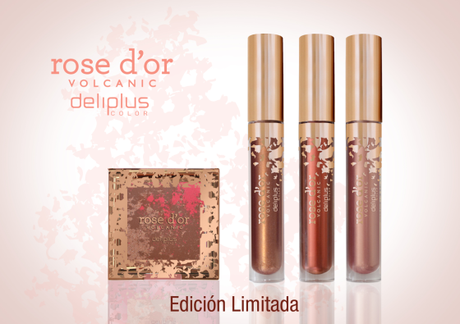 Colección Rose d'or Volcanic de Deliplus. Colección Rose d'or Volcanic de Deliplus.