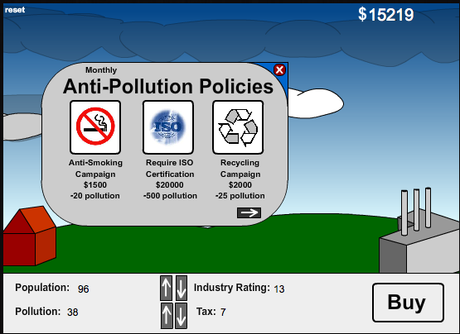 Aprende Jugando - Pollution Simulator
