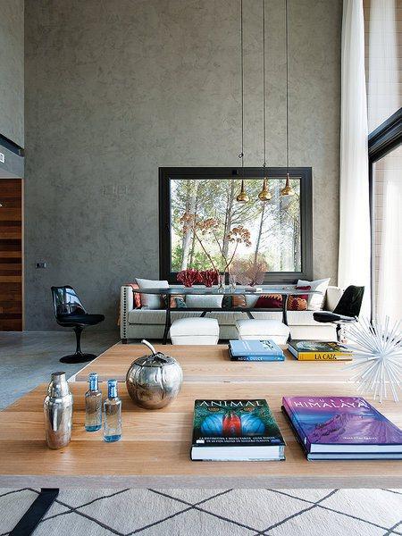 sillas tulip de knoll sillas panton vitra muebles de diseño mecedora balancín eames vitra estilo industrial casas prefabricadas casas de revista Casa prefabricada de hormigón blog decoracion interiores arquitectura minimalista hormigón 