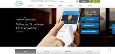 Las 5 Mejores Herramientas de CRM para Pymes Herramienta SalesForce CRM