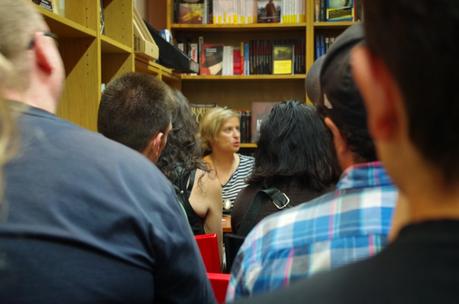Presentación en Madrid de El hombre de la máscara de Espejos(Vicente Garrido y Nieves Abarca)