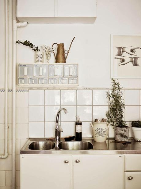 Decoración en un apartamento real