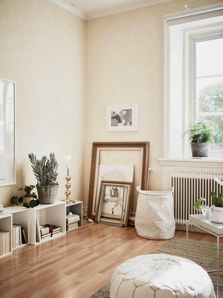 Decoración en un apartamento real