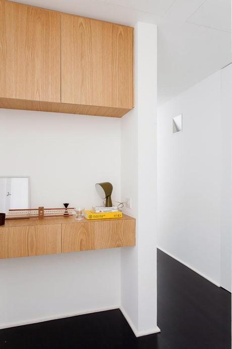 Diseño interior en apartamento de Brasil