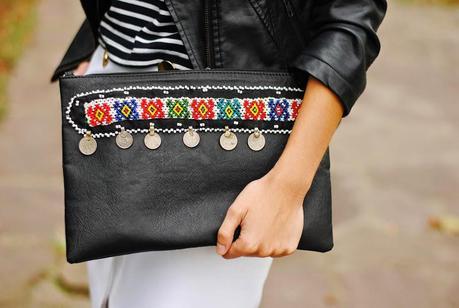 Ethnic clutch.