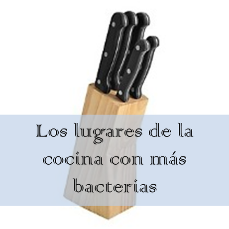 Los lugares de la cocina con más bacterias