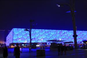 Cubo de agua, piscina olímpica