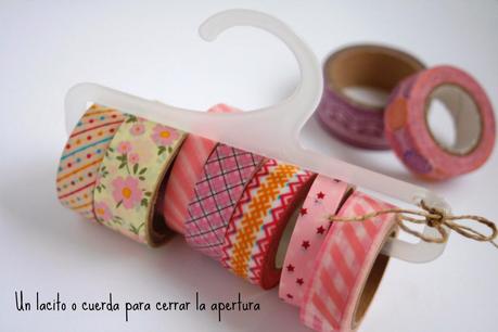 ¿Cómo tener los washitape bien ordenados? una posible solución