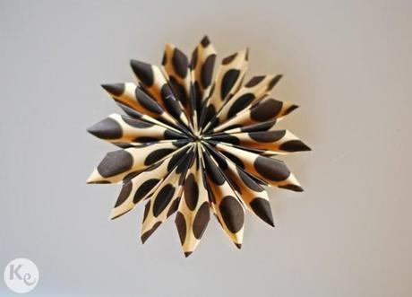 DIY #162. Centro de mesa otoñal/ Autumn center piece DIY. Paper dahlias center pieces