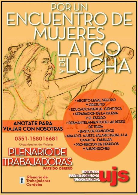 Este 11, 12, y 13 de octubre, VAMOS AL ENCUENTRO NACIONAL DE MUJERES EN SALTA.