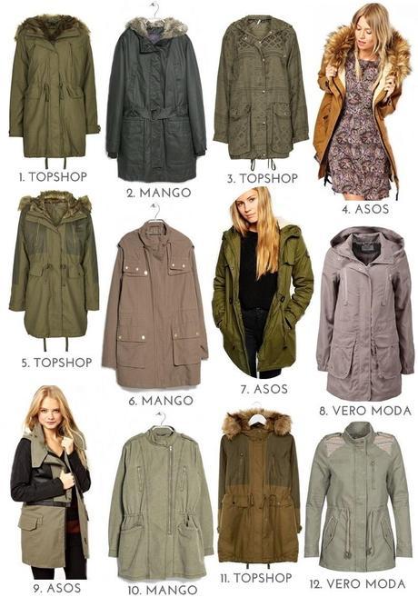 comprar parkas, parkas mango, shopping parkas