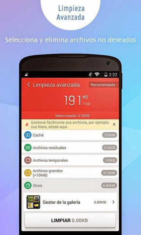 4 Aplicaciones para liberar espacio en Android