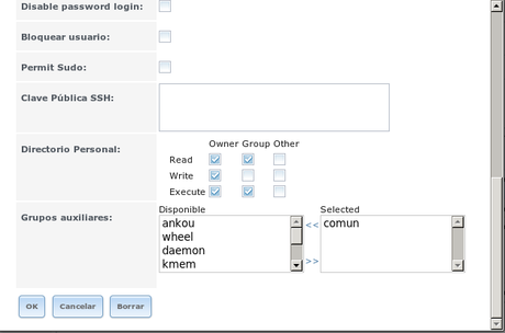 Montando un servidor con FreeNAS - Usuarios y Grupos