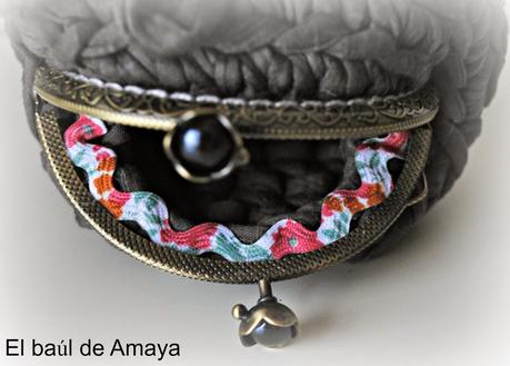 MONEDEROS DE TRAPILLO CON BOQUILLA