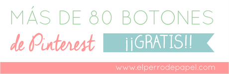 Botones Pin It personalizados para Blogger