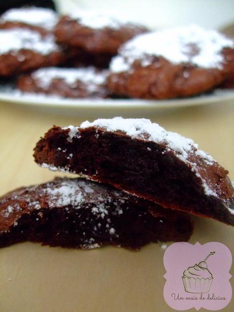 Galletas de chocolate negro sin gluten