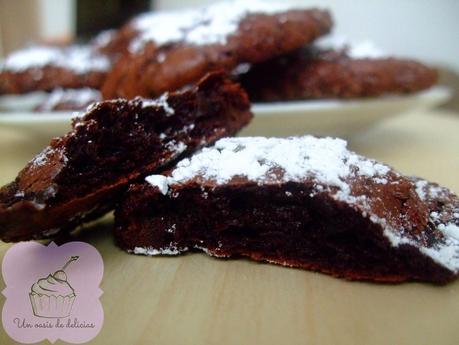 Galletas de chocolate negro sin gluten