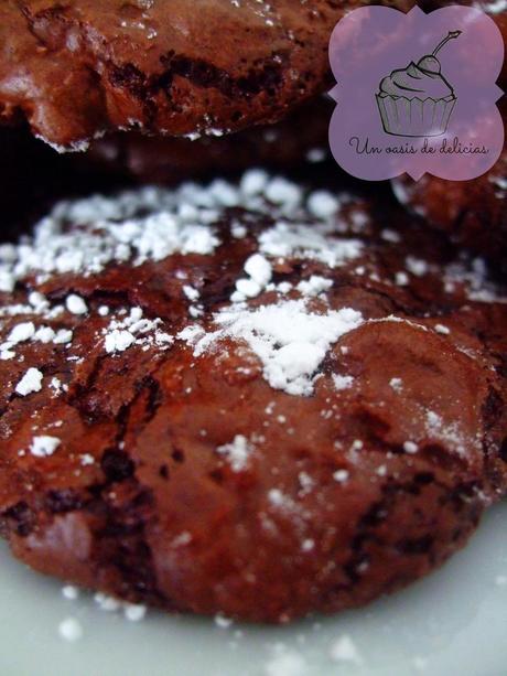 Galletas de chocolate negro sin gluten