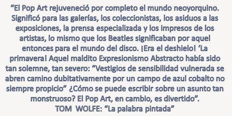 EL ARTE POP II: ESTADOS UNIDOS