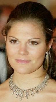 Tiara Fringe Moderna - Casa Real de Suecia