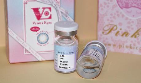 CIRCLE LENSES︱Venus Eyes · Mega Milky Blue