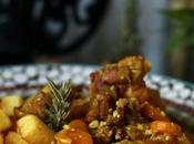 Pollo guisado rebozuelos