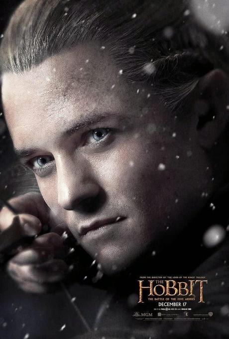 Primer Póster De Legolas Para The Hobbit: The Battle of the Five Armies