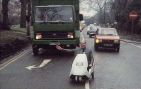 Pioneros de la electromovilidad: Sinclair C5 Sinclair C5, uno de los pioneros de la electromovilidad