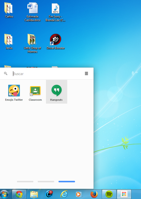 Hangouts de Google desde el escritorio de tu PC