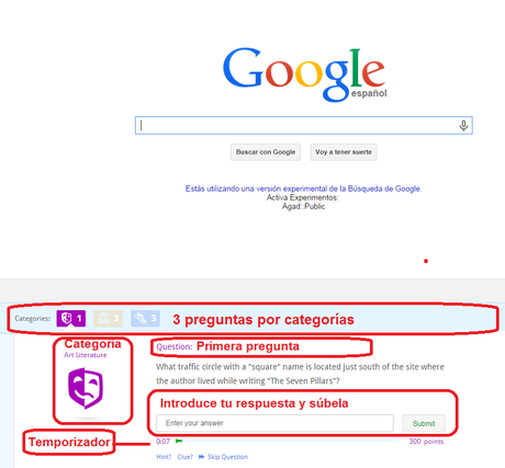 A Google A Day. Un juego de Google para mejorar tus búsquedas