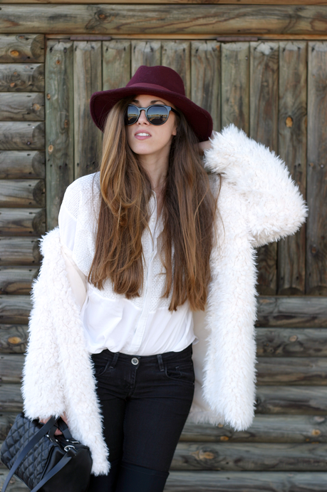 FAUX FUR COAT