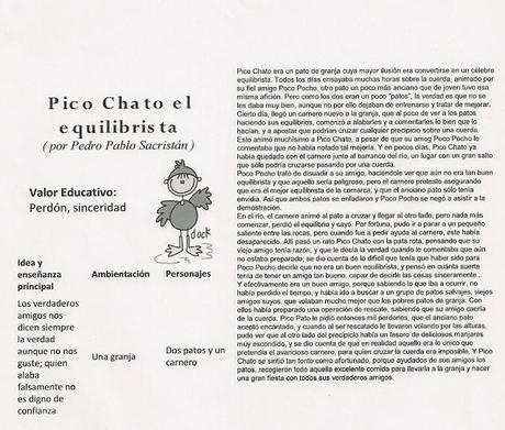 Cuentos clasificados por valores