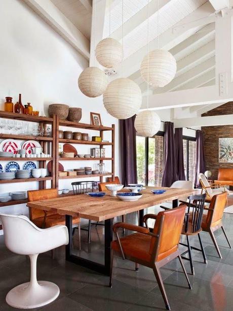 UNA CASA DE CAMPO CON MATERIALES NOBLES