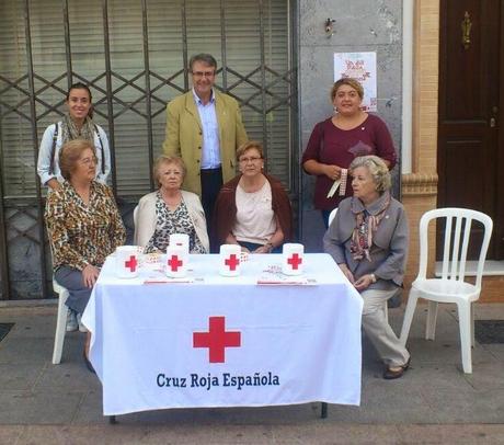 Colaboración de nuestra hermandad con Cruz Roja en el Día de la Banderita