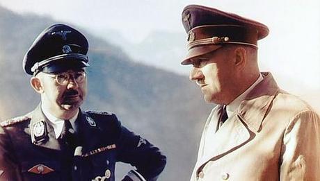 Hitler y Himmler en la residencia de montaña del Führer, conocida como el Berghof