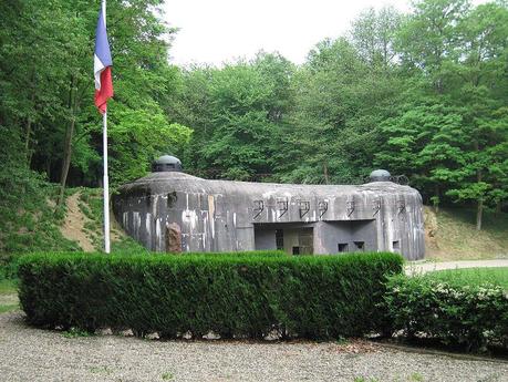 Búnker de la Línea Maginot que se ha conservado en Alsacia como monumento histórico. Fuente y autoría: