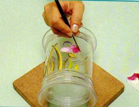 La pintura sobre vidrio, un buen recurso decorativo - Noticias totenart 