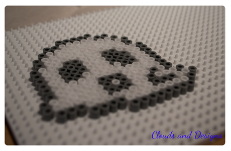 Posavasos Halloween con Hama Beads