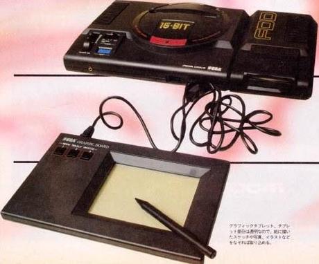 Descubierta una tableta gráfica para Master System