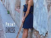 Outfit: Print dress