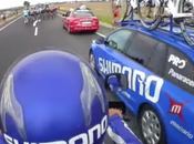 Como regula tráfico moto durante Vuelta España