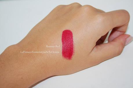 Las joyas (II) Russian Red de MAC