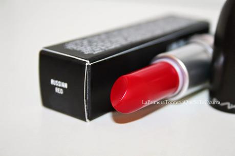 Las joyas (II) Russian Red de MAC