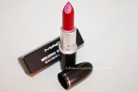 Las joyas (II) Russian Red de MAC