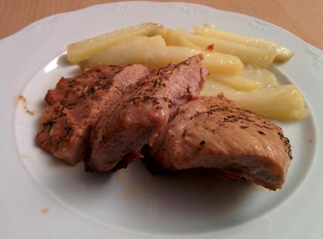 SECRETO DE CERDO AL HORNO