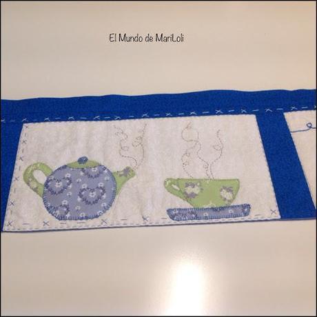 De nuevo para mi cocina. Y....cojín para Pilar.