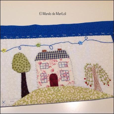 De nuevo para mi cocina. Y....cojín para Pilar.