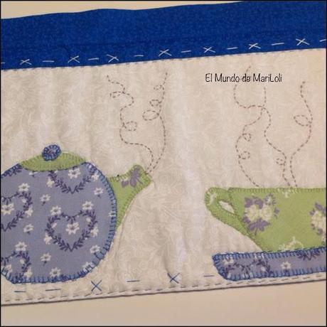 De nuevo para mi cocina. Y....cojín para Pilar.