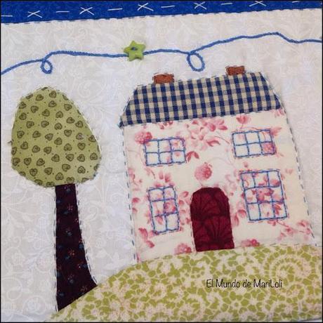 De nuevo para mi cocina. Y....cojín para Pilar.