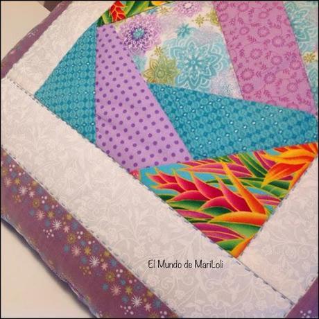 De nuevo para mi cocina. Y....cojín para Pilar.